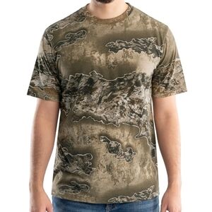 Realtree Men's Short Sleeve Scent Control Hunting Camouflage T-Shirt,